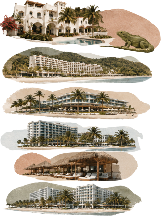 Hoteles recomendados en Puerto Vallarta, del más cercano al más lejano a la boda