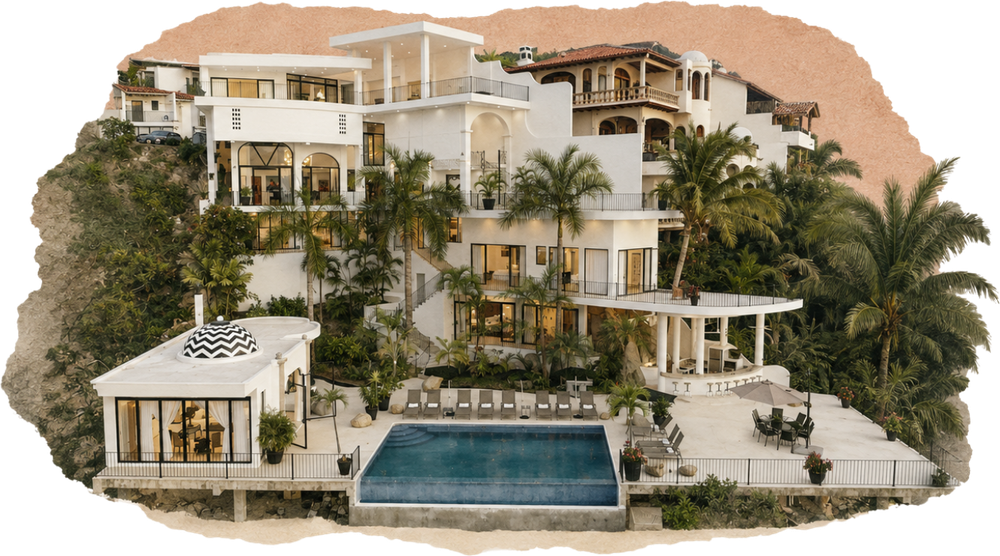 Villa de la recepción en Puerto Vallarta